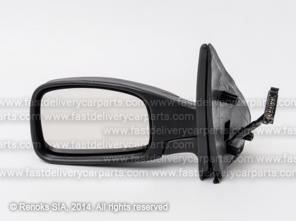 PG 306 93->97 зеркало L электрическое с обогревом черное гнутое 5pins