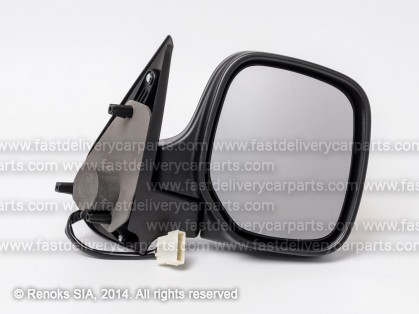 PG Partner 96->02 spogulis R elektro apsildāms gruntēts liekts 5pins
