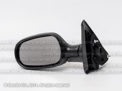 RN Megane 95->99 mirror L electrical heated black aspherical