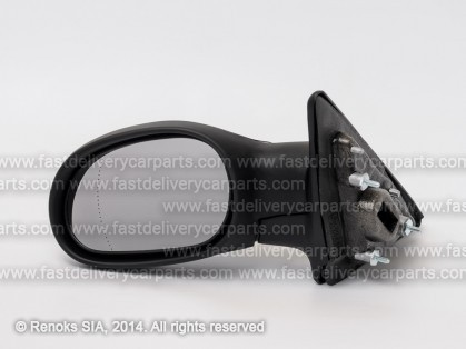 RN Laguna 94->00 mirror L electrical heated black aspherical 5pins