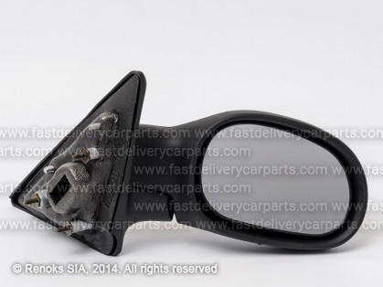 RN Laguna 94->00 mirror R electrical heated black convex with temperature sensor 5pins