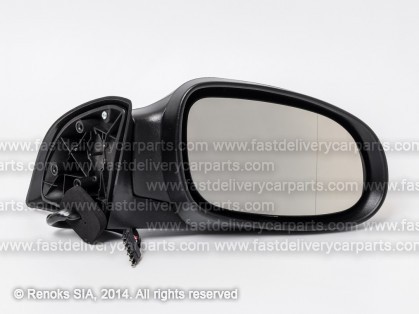 MB A W168 97->04 mirror R electrical heated black aspherical 5pins