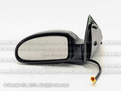 FD Focus 98->04 mirror L electrical heated primed aspherical