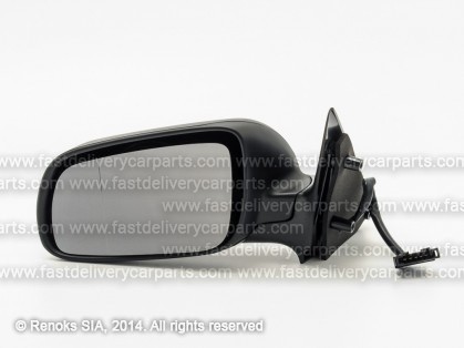 SK Octavia 97->00 spogulis L elektro apsildāms gruntēts sfērisks 5pins lielais