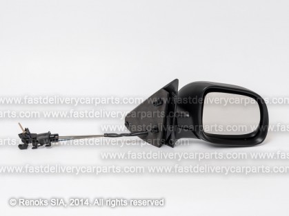 SK Octavia 97->00 spogulis R manual gruntēts liekts mazais