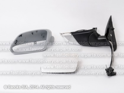 SK Octavia 05->08 spogulis L ar trosēm gruntēts sfērisks ar pagriezienu