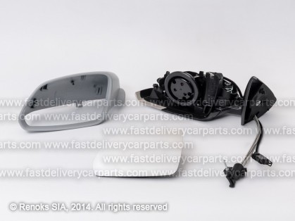 SK Octavia 05->08 spogulis L ar trosēm gruntēts sfērisks ar pagriezienu