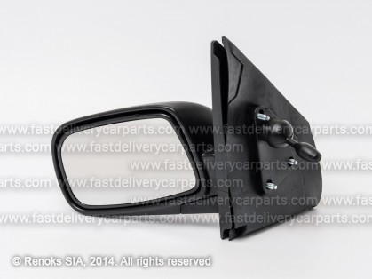 TT Yaris 02->05 spogulis L ar trosēm melns liekts