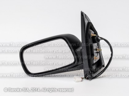 TT Yaris 02->05 spogulis L elektro apsildāms gruntēts liekts 5pins