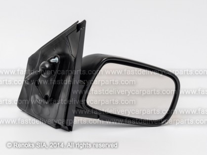 TT Yaris 02->05 spogulis R ar trosēm melns liekts