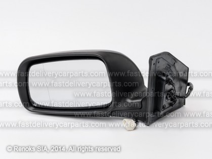 TT Avensis 03->06 spogulis L elektro apsildāms gruntēts sfērisks 5pins apaļš kontakts