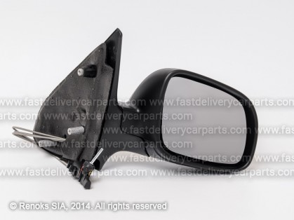 VW Polo 99->01 spogulis R ar trosēm gruntēts liekts mazais