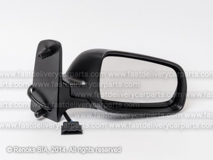 VW Sharan 95->00 spogulis R elektro apsildāms melns liekts 5pins 98->00
