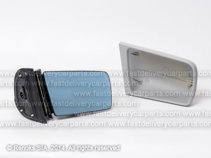 MB C W202 93->00 mirror R electrical heated primed convex blue 5pins 96->00