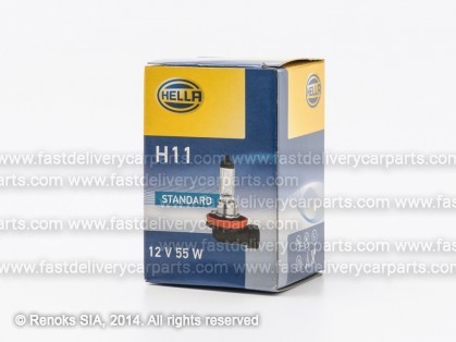 Bulb H11 55W 12V HELLA