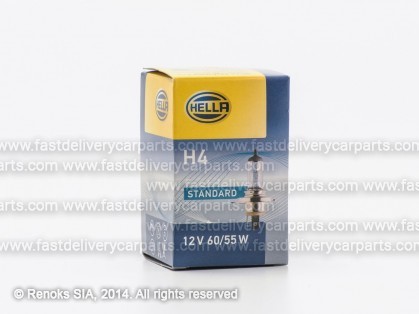 Bulb H4 55/60W 12V P43T HELLA