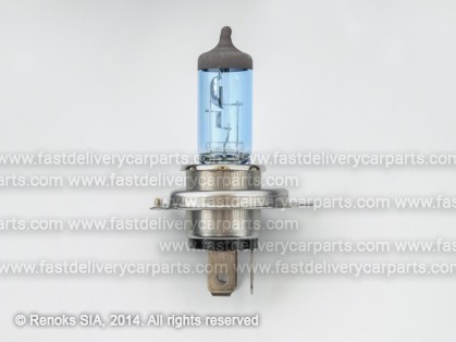 Bulb H4 55/60W 12V P43T HELLA Blue Light