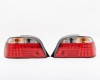 BMW 7 E38 94->01 aizmugures CLEAR/RED +LED komplekts E 94->99