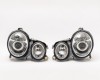 MB E W210 99->03 lukturis XENON CLEAR gaišs hroms komplekts E DEPO