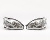 MB S W220 98->02 lukturis XENON CLEAR ar motoriņu komplekts 2gab E DEPO