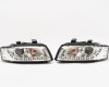 AD A4 01->04 head lamp Devil Eyes light chrome set E DEPO