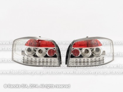 AD A3 03->08 tail lamp LED light chrome set E