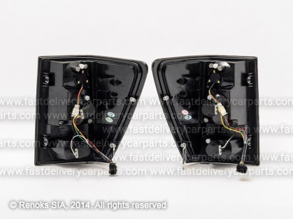 JP Grand Cherokee 05->10 tail lamp LED light chrome set