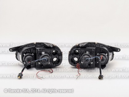 OP Corsa 93->00 lukturis +LED gaišs komplekts E