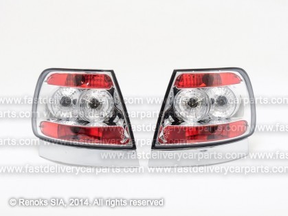 AD A4 95->99 tail lamp light chrome set E