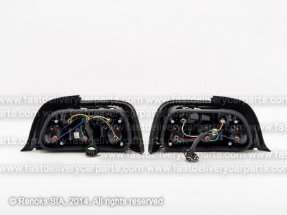 BMW 3 E36 91->98 COUPE aizmugures Lexus gaišs komplekts E