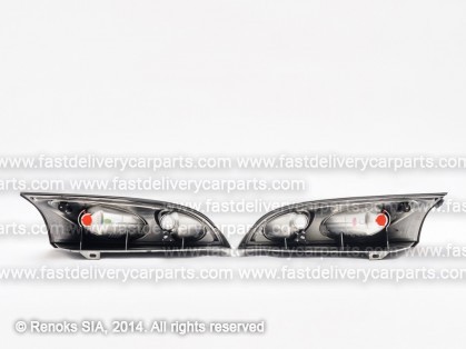 FD Focus 98->04 tail lamp H/B blackset E