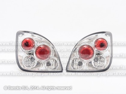 FD Fiesta 95->99 tail lamp light chrome set E