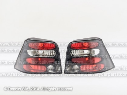 VW Golf 98->03 aizmugures tumšs komplekts E
