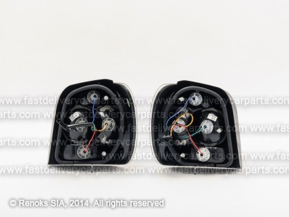VW Lupo 98->02 aizmugures tumšs komplekts E