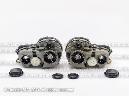 MB E W210 99->03 lukturis CLEAR gaišs hroms komplekts E DEPO