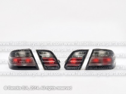 MB E W210 95->99 aizmugures CRISTAL tumšs komplekts E 95->99/99-> DEPO