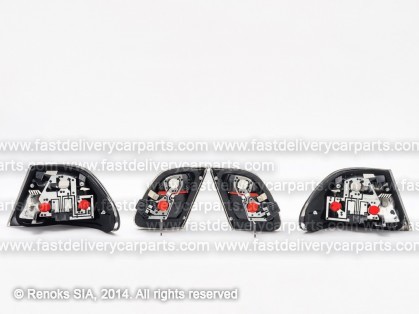 MB E W210 95->99 aizmugures CRISTAL tumšs komplekts E 95->99/99-> DEPO
