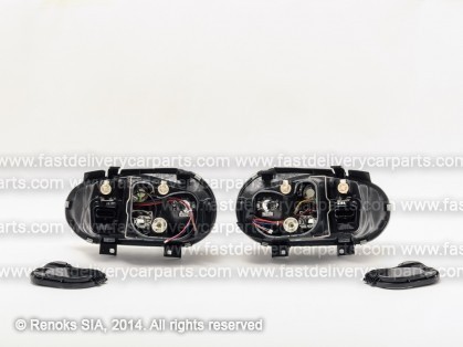 VW Golf 98->03 lukturis H7/H1/H3 tumšs komplekts E DEPO