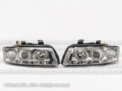 AD A4 01->04 head lamp Engel Eyes, lightset E DEPO