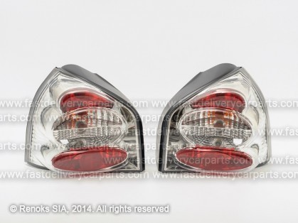 AD A3 96->00 tail lamp light chrome set E DEPO