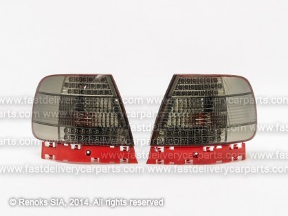 AD A4 95->99 задние фонари LED тонированые комплект E DEPO