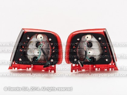 AD A4 95->99 tail lamp LED red/smoke set E DEPO