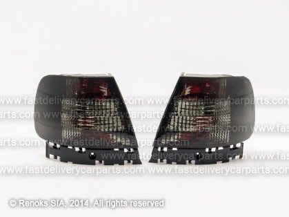 AD A4 95->99 задние фонари CRISTAL тёмные комплект E DEPO