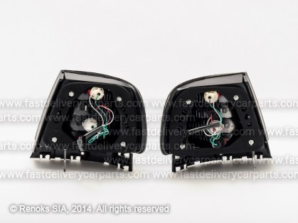 AD A4 95->99 tail lamp CRISTAL black set E DEPO