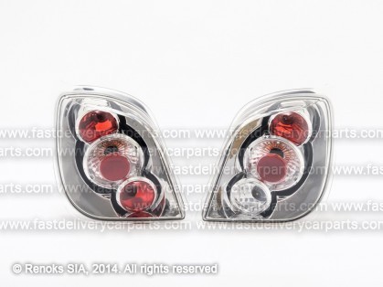 FD Fiesta 89->95 tail lamp light chrome set E
