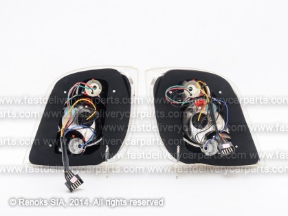 FD Fiesta 89->95 tail lamp light chrome set E