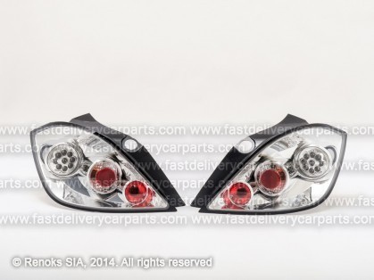 OP Astra 04->09 aizmugures lukturis 5D LED gaišs hroms komplekts E