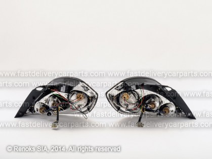 OP Astra 04->09 aizmugures lukturis 5D LED gaišs hroms komplekts E