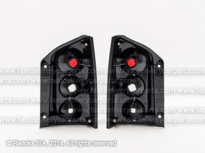 NS Pathfinder 04->13 aizmugures tumšs komplekts
