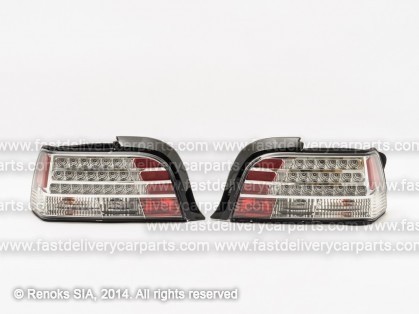 BMW 3 E36 91->98 COUPE aizmugures LED gaišs komplekts E